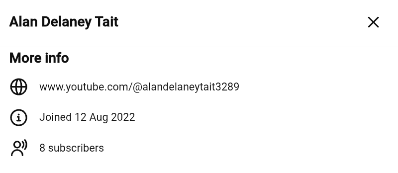 Alan Delaney Tait fake identity