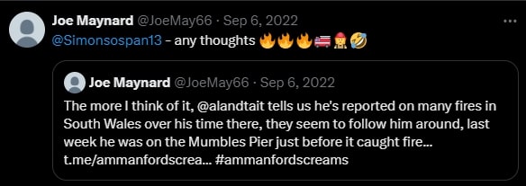 Joe Maynard comment 7