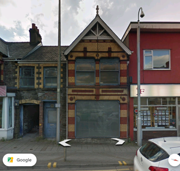 Window with plastic sheet in 2015