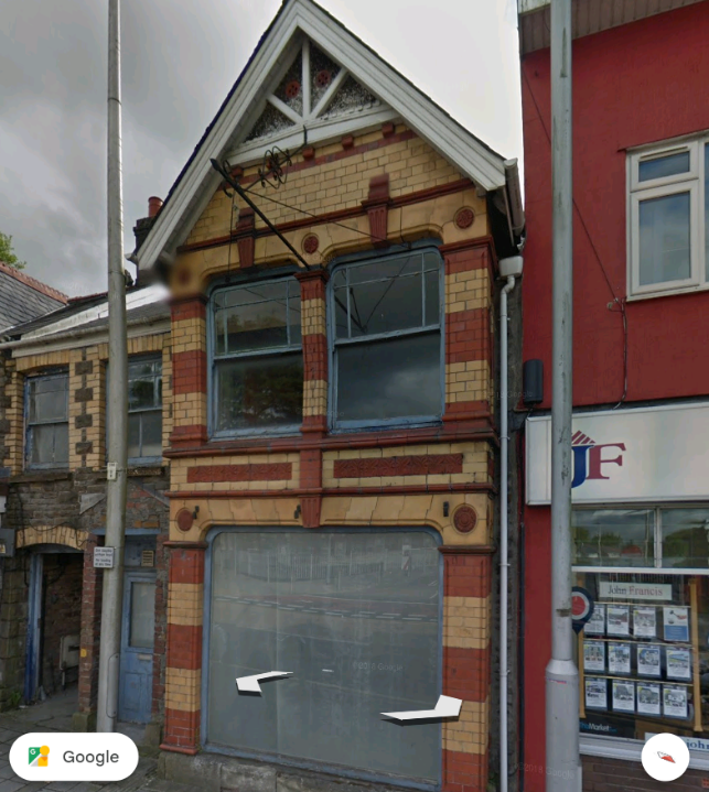 Window with plastic sheet in 2016